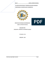 Estructura Del Proyecto de Sistemas de Informacion