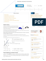 Relative Motion - Study Material For IIT JEE - AskIITians