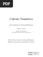 CALCULO NUMÉRICO