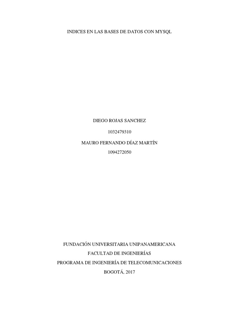 Teoria de Bases de Datos Mysql | PDF | Tabla (base de datos) | Mi sql