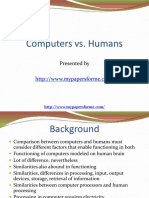 Computers Vs Humans 1