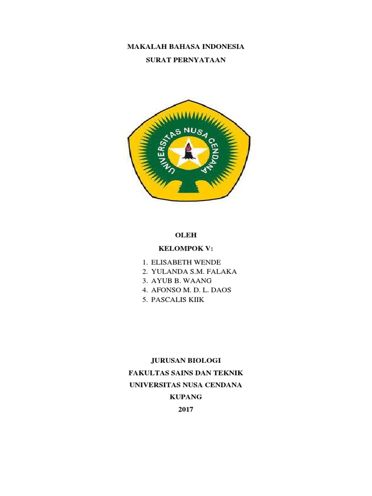 Lambang Logo Undana Mino Gambar