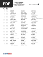 Download 2017 BMW Championship Tee Times and Groupings Round 1  2 by Jonah Meadows SN358638592 doc pdf