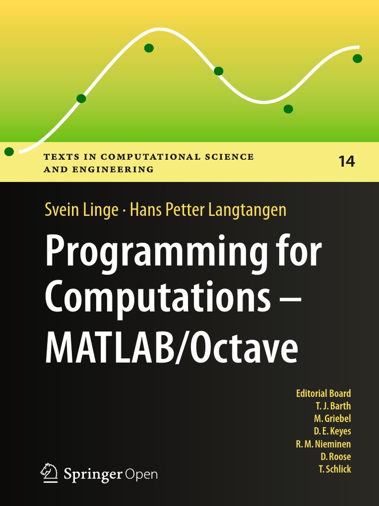 MATLAB/Octave for Numerical Simulations | PDF | Numerical Analysis
