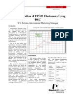 Characterizing EPDM Elastomers with DSC