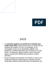 Carbon Activado ZnCl2