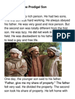 Story of The Prodigal Son