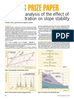 GE May 2008 Numerical Analysis of The Effect of Rainfall Infiltration On Slope Stability Litvin PDF