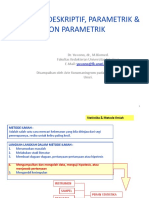Statistika Deskriptif, Parametrik & Non Parametrik Yuwono