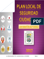 Plan Local 2017 - San Martín de Porres