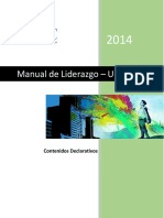 Manual Liderazgo Unidad 1