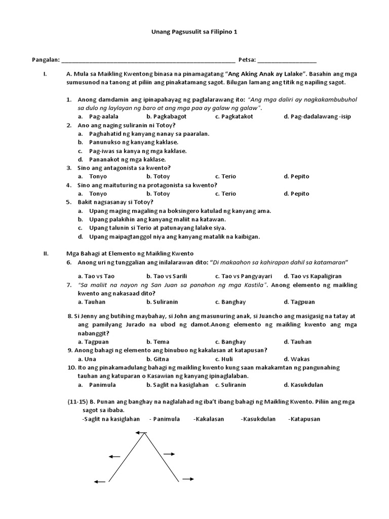 maikling kwento pdf