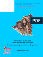 MINSA Nicaragua-Estrategia Nacional Salud Sexual Reproductiva PDF