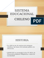 PSICOLOGIA EDUCATIVA 05 - Sistema Educacional Chileno