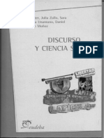 Raiter Et Al - Discurso y Ciencia Social PDF
