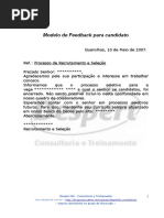 Modelo Feedback Candidato I