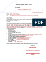 Formulir Ijin Operasional (Genset)