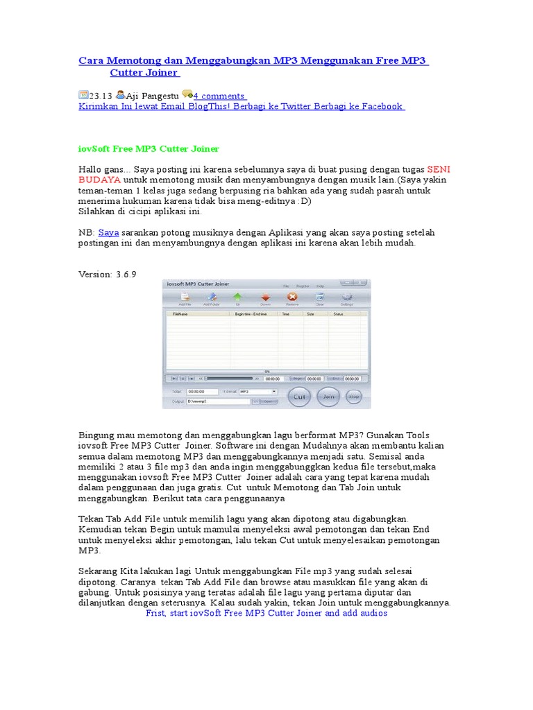 iovsoft free mp3 cutter joiner 3.6.9