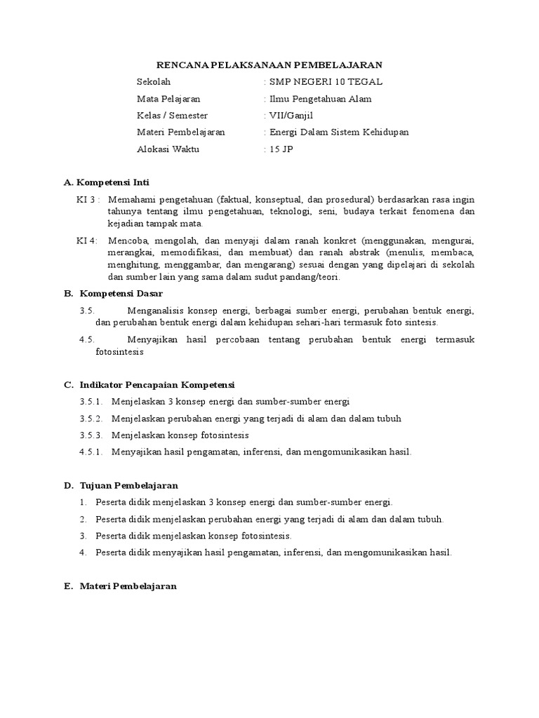 Soal Hots Energi Dalam Sistem Kehidupan All Desain