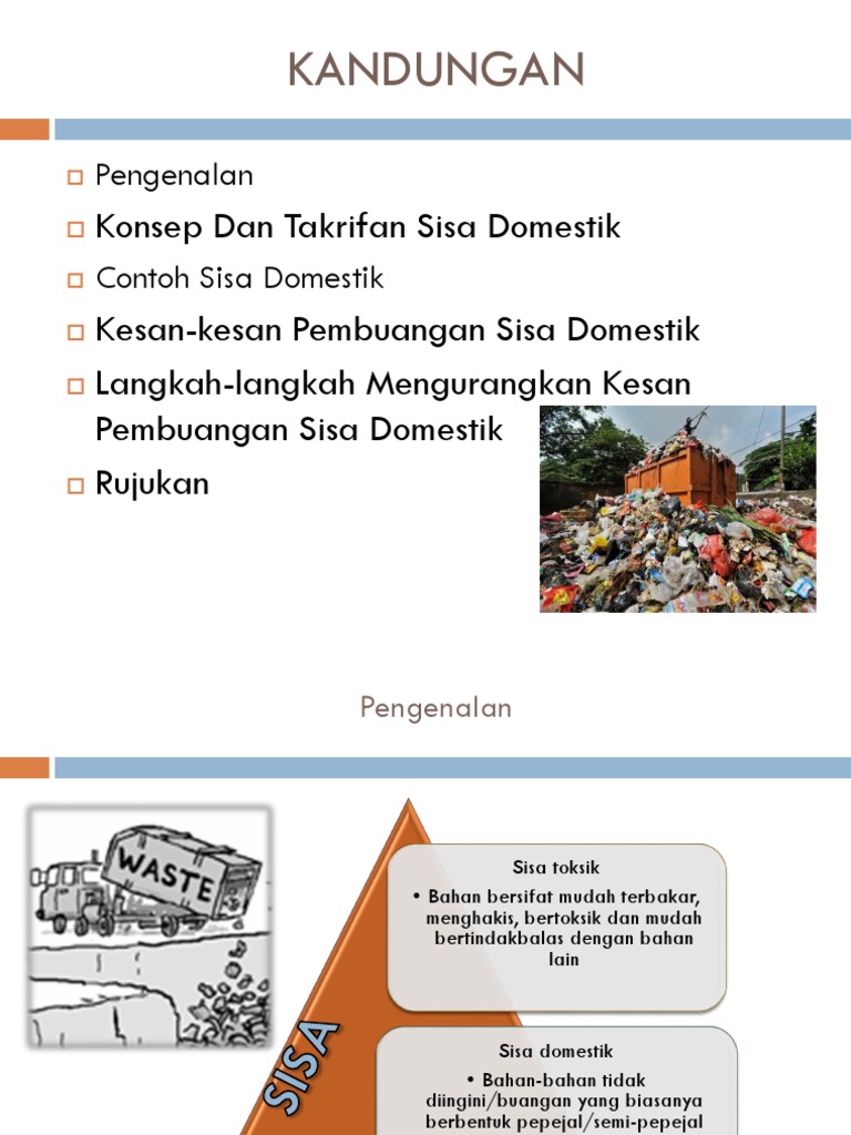 Konsep Dan Takrifan Sisa Domestik  PDF