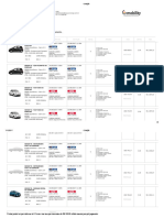 Carro Retirada Devolução Diárias Inclusões Total Câmbio Total