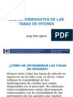 Determinantes de Las Tasas de Interes