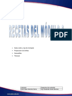 Recetas Del Módulo 2 PDF