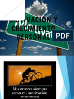 Motivacion y Crecimiento Personal