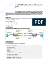 Configure A Site-To-Site UsingVTI On ASA