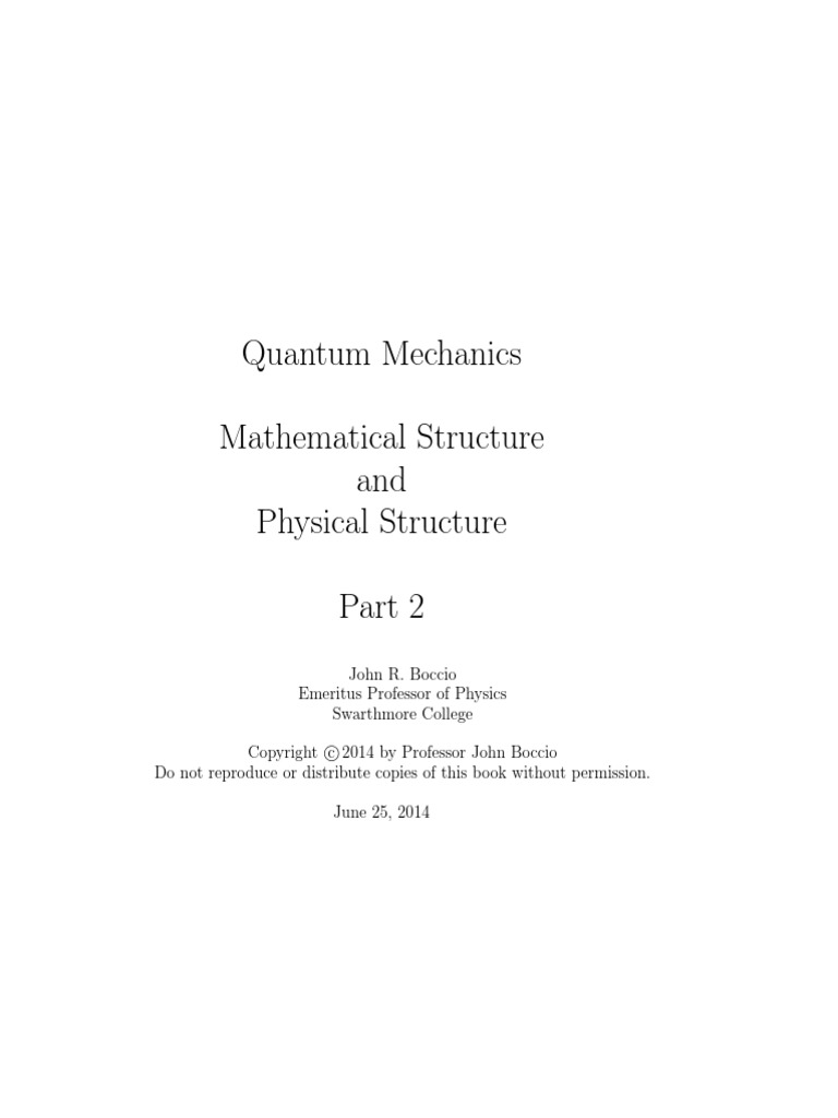 QM 2 | PDF | Perturbation Theory (Quantum Mechanics) | Modern Physics
