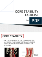 Cor Stability Persentase