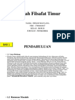 Makalah Sejarah Filsafat Timur