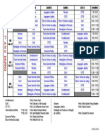 Horário de Aulas FDSBC