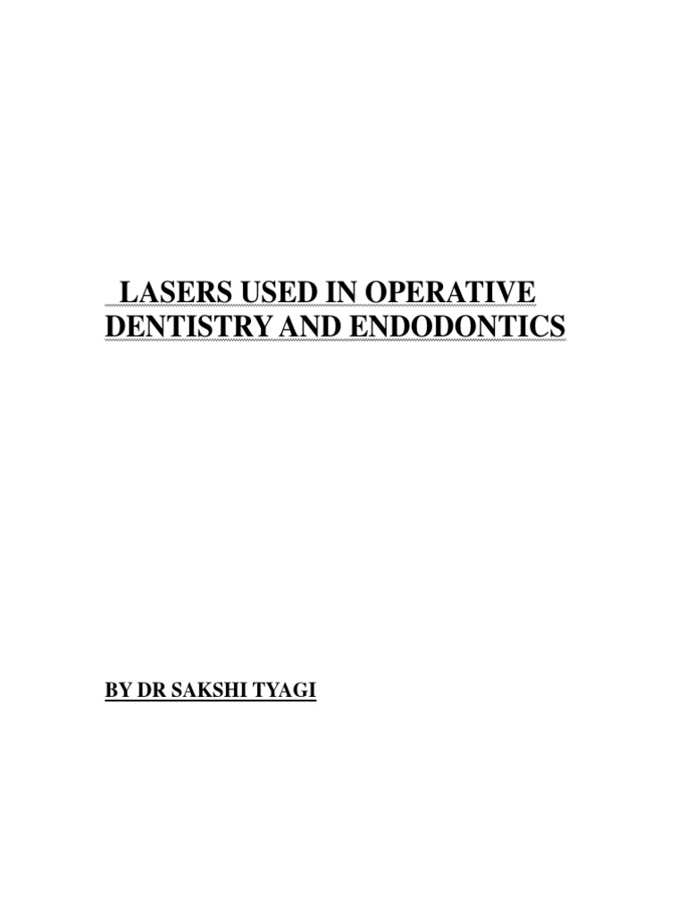 An Insightful Overview of the Applications of Various Laser