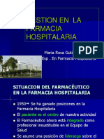 Gestion en Farmacia Hospitalaria