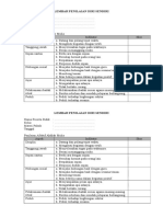 Lembar Penilaian Diri Sendiri