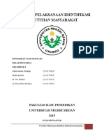 Prosedur Pelaksanaan Identifikasi Kebutu