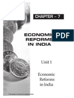 9. Economic Reforms in India