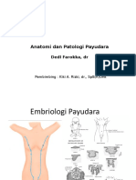 Anatomi, Patologi Payudara 