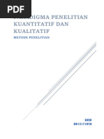 Download Paradigma Penelitian Kuantitatif dan  Kualitatif by gossang1 SN358675513 doc pdf