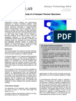 Fracture Mechanics Study Compact Tension Specimen