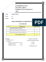 Contoh Raport Kedisiplinan