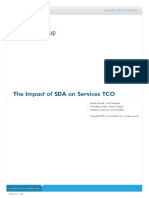 The Impact of SDA On Services TCO - August 2016