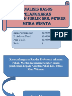 Analisis Kasus Pelanggaran