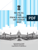 Manual For Procurement of Goods 2017-0-0