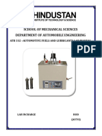 Automotive Fuels and Lubricants Lab Manual