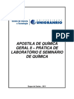 Apostila de Química Geral II 