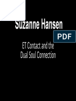 Suzanne Hansen - ET Contact and The Dual Soul Connection