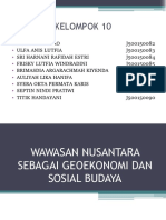 Wawasan Nusantara Sebagai Geoekonomi Dan Sosial Budaya