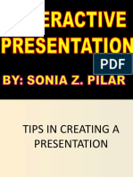 How to make an  Interactive Presentation